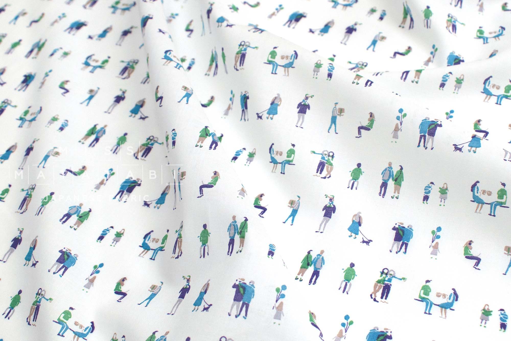 Japanese Fabric Everyday People - 50cm