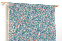 Japanese Fabric Charlie's Garden Linen Blend - D - 50cm