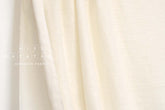 Japanese Fabric Solid Linen Blend Double Gauze - cream - 50cm
