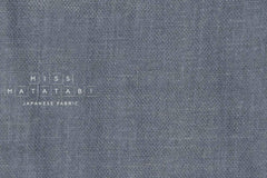 Japanese Fabric Solid Linen Blend Double Gauze - grey - 50cm