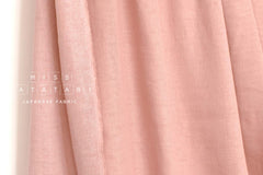 Japanese Fabric Solid Linen Blend Double Gauze - pink - 50cm
