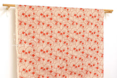 Japanese Fabric Lily Pad - red - 50cm