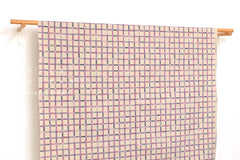 Japanese Fabric Le Bouquet Check - C - 50cm