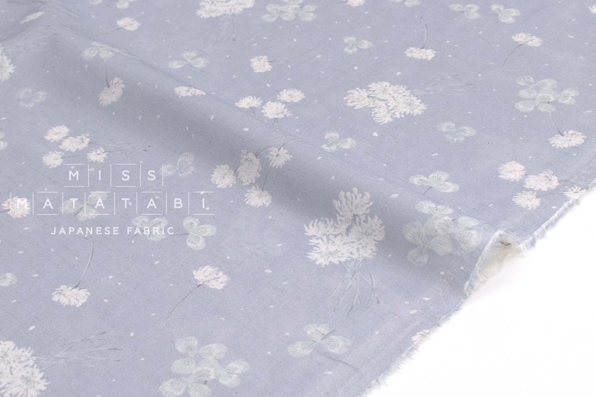 Japanese Fabric Kokka Yui shirotsumekusa - 50cm