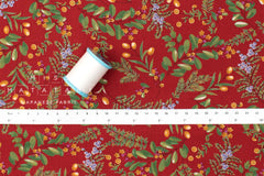 Japanese Fabric Winter Berry - red - 50cm