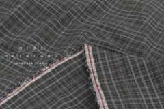 Japanese Fabric Yarn-Dyed Cotton Check - F - 50cm