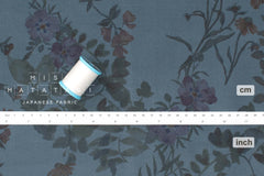 Japanese Fabric Corduroy Daisy Trail - D - 50cm