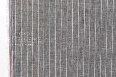 DEADSTOCK Japanese Fabric 100% Linen Stripes - 9002 - 50cm