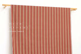 Japanese Fabric Yarn-Dyed Mikawa Momen Stripe - 9 - 50cm