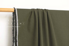 Japanese Fabric Yarn-Dyed Mikawa Momen Solids - C - 50cm