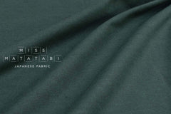 Japanese Fabric Yarn-Dyed Mikawa Momen Solids - K - 50cm