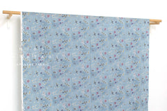 Japanese Fabric A Day in Space - light blue - 50cm