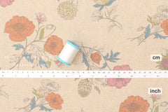 Japanese Fabric Astrid Floral - A - 50cm