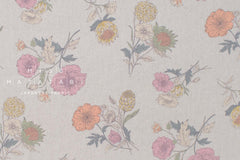 Japanese Fabric Astrid Floral - F - 50cm