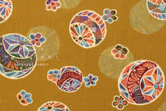 Japanese Fabric Meisen Temari Monyo - G - 50cm