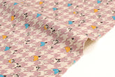 Japanese Fabric Houndstooth Bulldog - A - 50cm