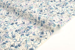 Japanese Fabric Cotton Ripple Serena Floral - C - 50cm