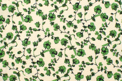 Japanese Fabric Cotton Ripple Clover Field - A - 50cm