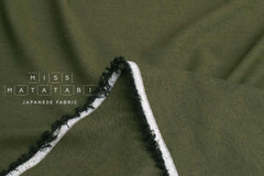 Japanese Fabric Yarn-Dyed Mikawa Momen Solids - C - 50cm