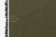 Japanese Fabric Yarn-Dyed Mikawa Momen Solids - C - 50cm