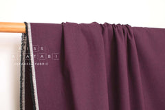 Japanese Fabric Yarn-Dyed Mikawa Momen Solids - L - 50cm