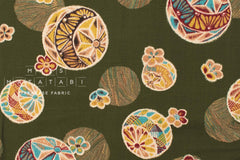 Japanese Fabric Meisen Temari Monyo - H - 50cm