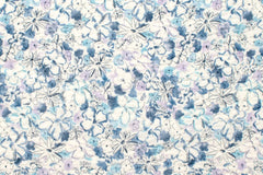 Japanese Fabric Cotton Ripple Serena Floral - C - 50cm