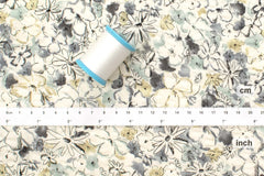 Japanese Fabric Cotton Ripple Serena Floral - E - 50cm