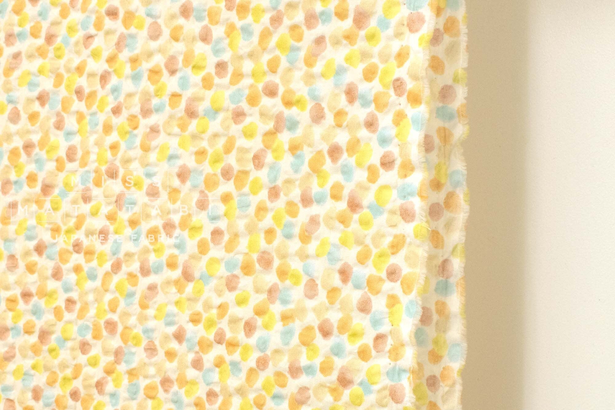 Japanese Fabric Cotton Ripple Confetti Dreams - C - 50cm