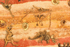 Japanese Fabric Dinosaur Fossils - 50cm