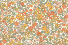 Japanese Fabric Violet's Floral - A - 50cm