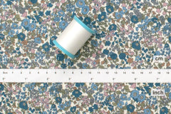 Japanese Fabric Violet's Floral - D - 50cm
