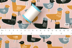 Japanese Fabric Look, a Bird! - C - 50cm
