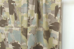 Japanese Fabric Contemporary Art Linen Blend - C - 50cm