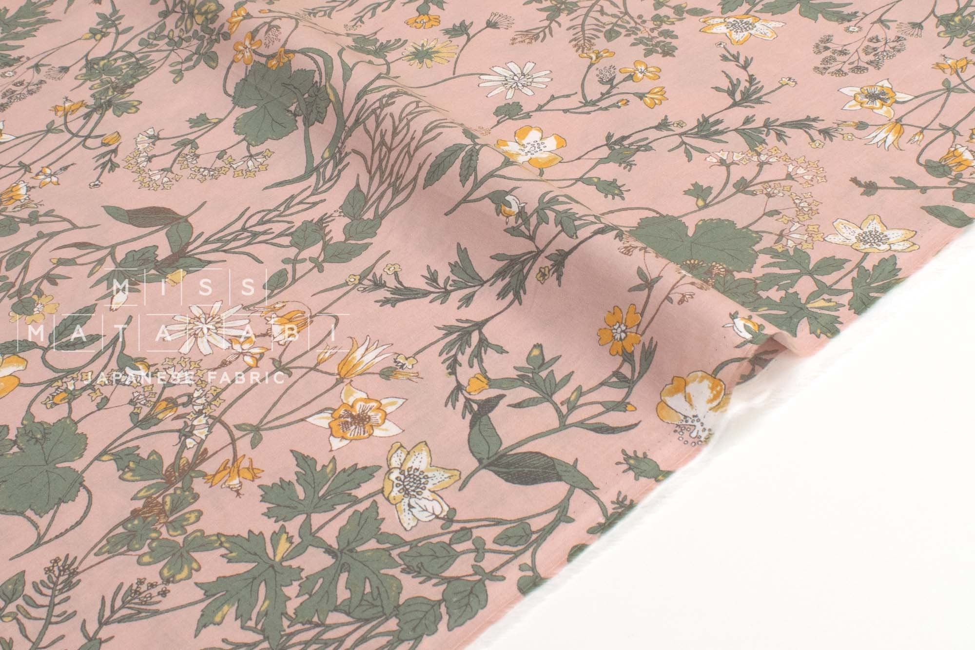 Japanese Fabric The Arrival of Autumn - C - 50cm