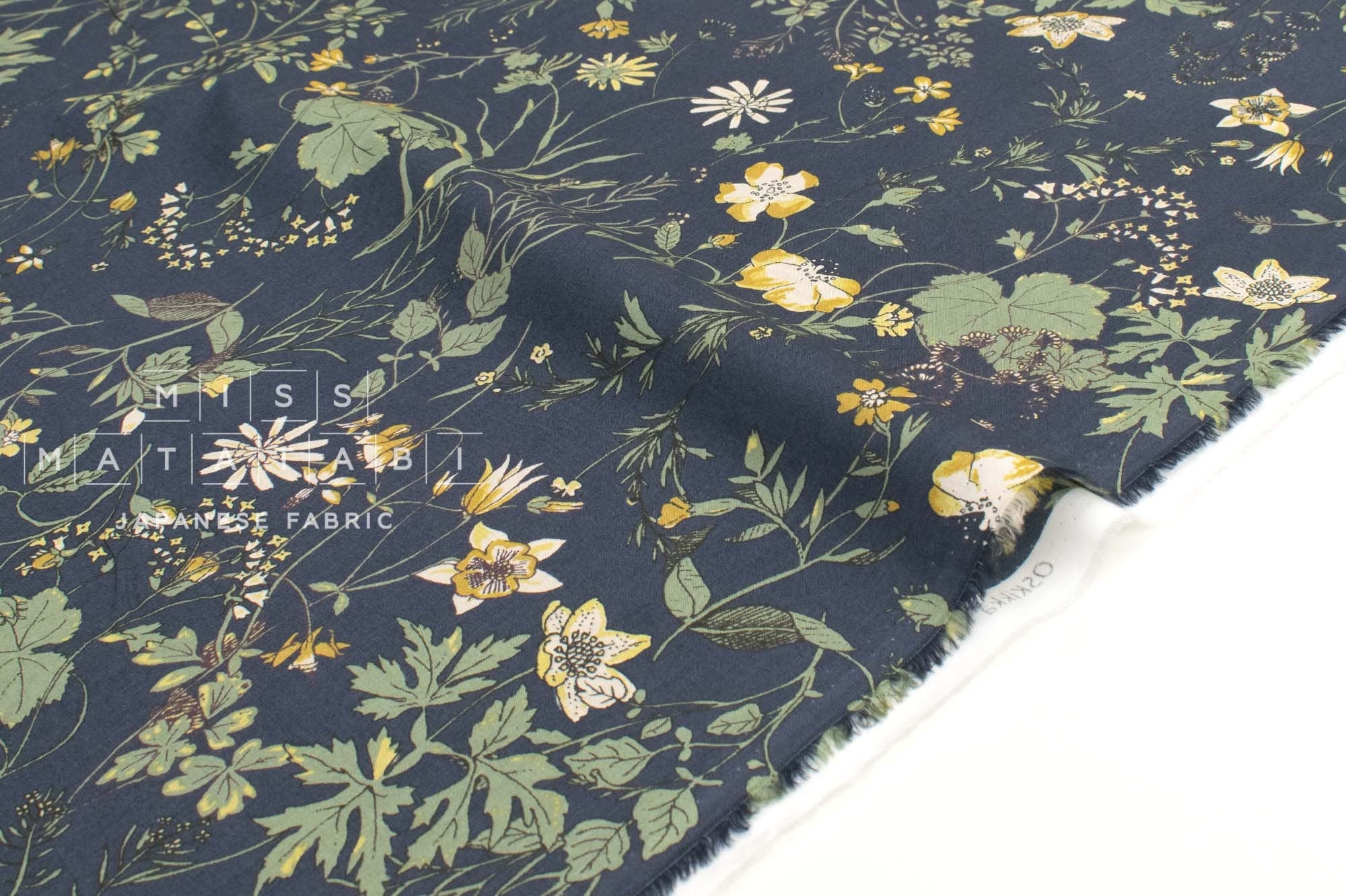 Japanese Fabric The Arrival of Autumn - E - 50cm
