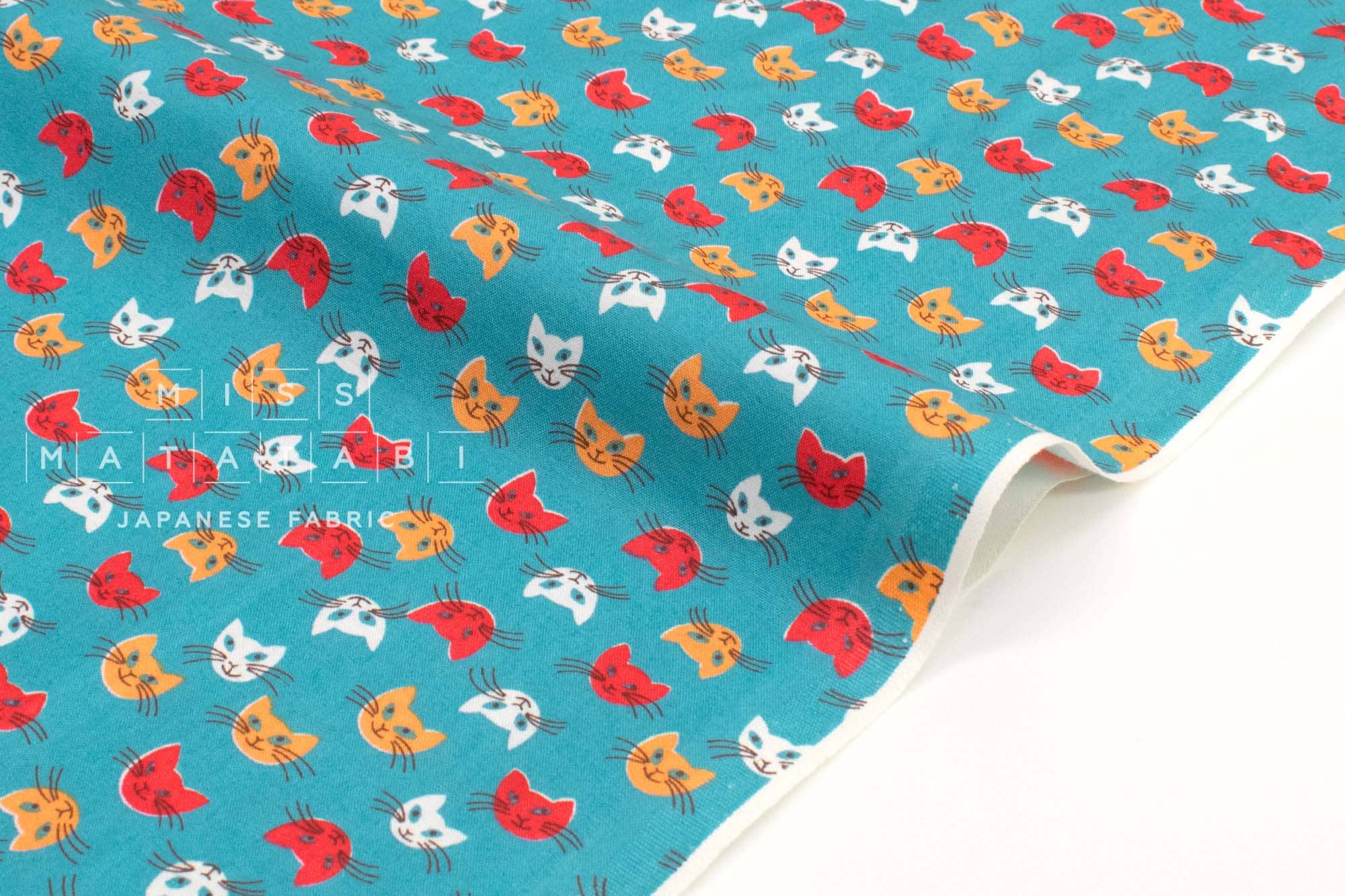 Japanese Fabric Repro Kitty - A - 50cm