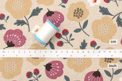 Japanese Fabric Brigitte's Garden - A - 50cm