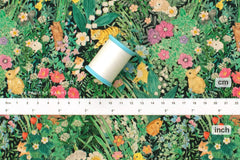 Japanese Fabric Botanical Flower - C - 50cm