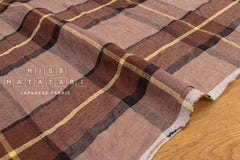 Japanese Fabric Shokunin Collection Yarn-dyed Azumadaki 91 - I2 - 50cm