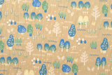 Japanese Fabric Corduroy Into the Woods - B1 - 50cm
