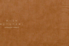 DEADSTOCK Japanese Fabric Corduroy - chestnut - 50cm