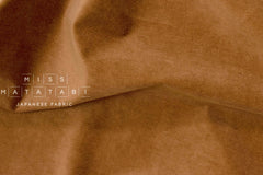 DEADSTOCK Japanese Fabric Corduroy - chestnut - 50cm