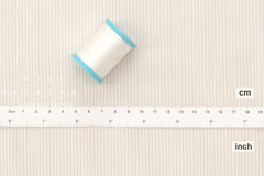 DEADSTOCK Japanese Fabric 10-wale Corduroy - cream - 50cm