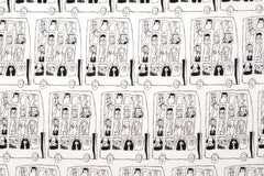 Japanese Fabric Famous Faces - A - 50cm