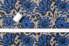Japanese Fabric Georgia - blue - 50cm