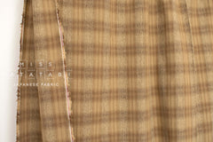 DEADSTOCK Japanese Fabric Yarn-Dyed Cotton Check - F - 50cm