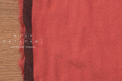 Japanese Fabric Shokunin Collection Azumadaki - coral orange - 50cm