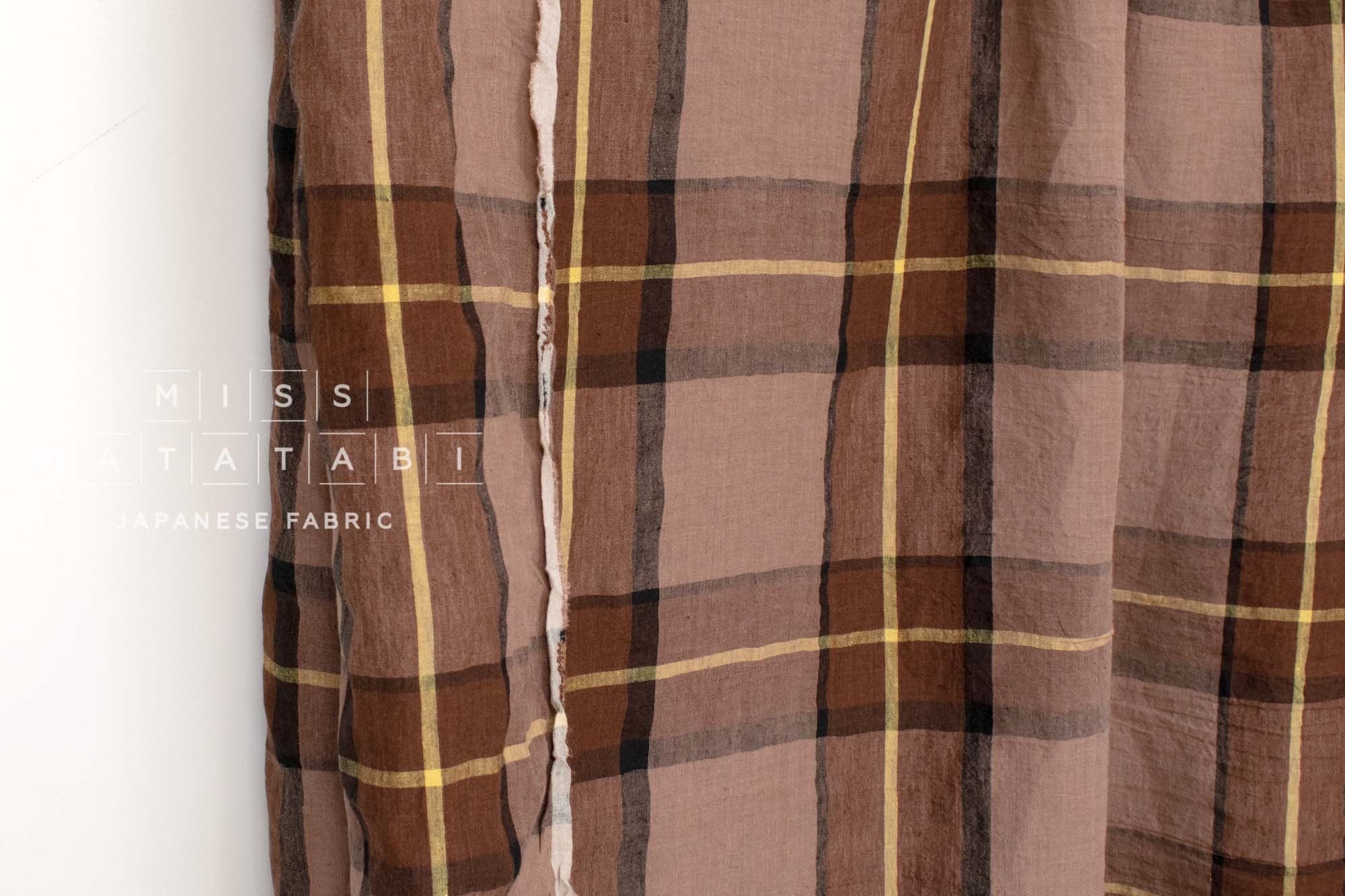 Japanese Fabric Shokunin Collection Yarn-dyed Azumadaki 91 - I2 - 50cm