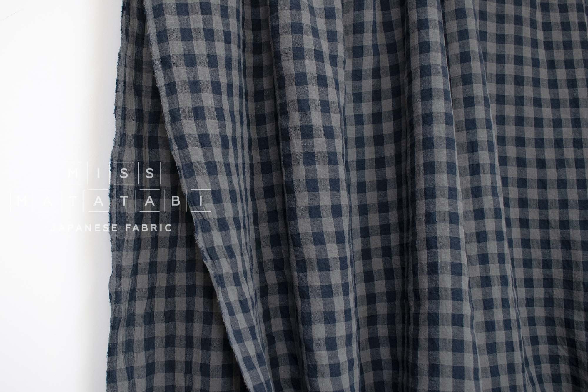 Japanese Fabric Shokunin Collection Yarn-dyed Azumadaki 82 - 20-6 - 50cm